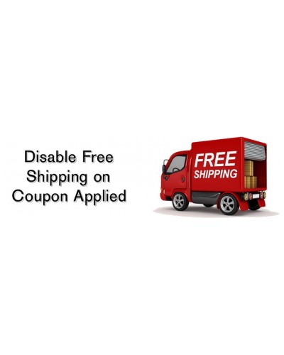 Disable Free Shipping on Coupon Used